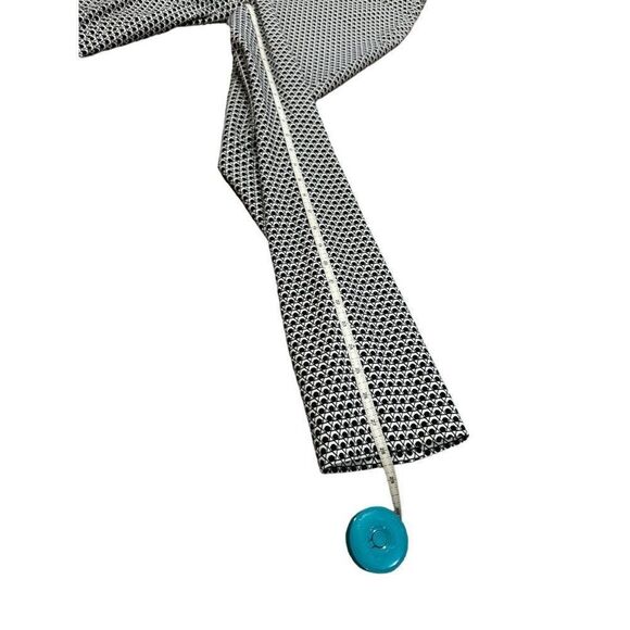 Chico's So Slimming Ankle Pant Black & White Business Sz 1 (Medium/8) EUC - Picture 5 of 8